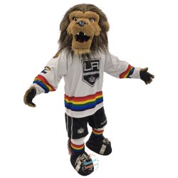 DHL Sports Lion Mascot Costume