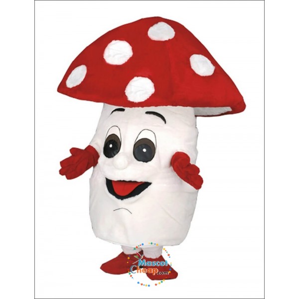 Lovely Mushroom Mascot Costume