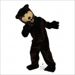 Brown Bear Cartoon Mascot Costume