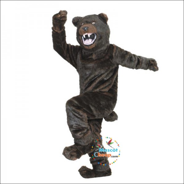 Brown Bear Mascot Costume