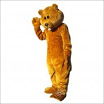 Brown Bear Mascot Costume