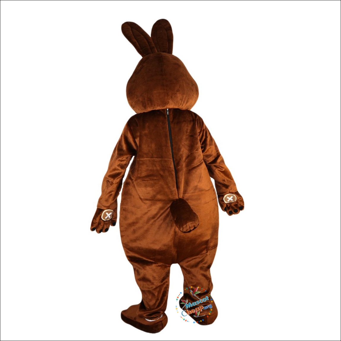 Brown Rabbit Costume Bunny Mascot Costume