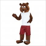 Castor Fiber Beaver Mascot Costume