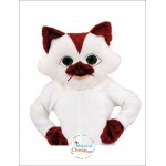 White Cute Cat Mascot Costume