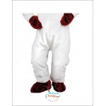 White Cute Cat Mascot Costume