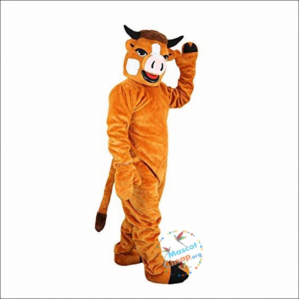 Cattle Cow Bull Ox Cartoon Mascot Costume