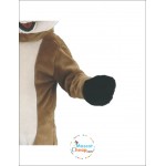 Cute Happy Chamois Mascot Costume