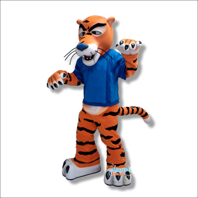 Funny Tiger Mascot Costume