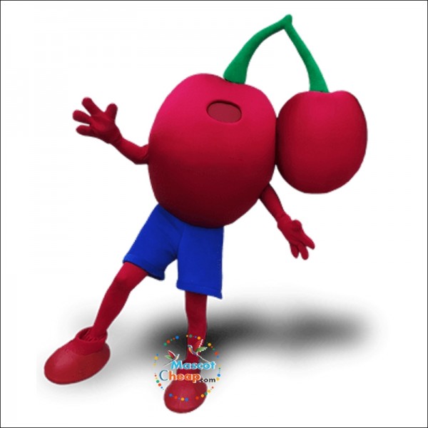 Cherry Mascot Costume