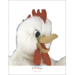 White Chicken Mascot Costume