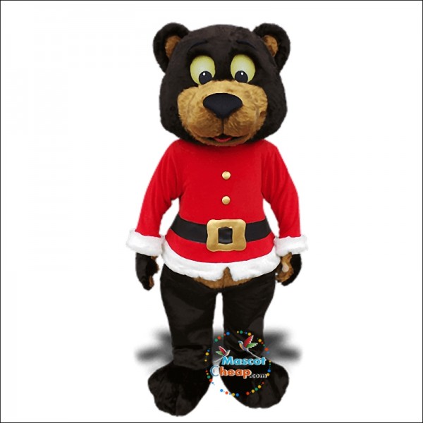 Christmas Bear Mascot Costume