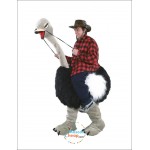 Mascot Costume : Ostrich back