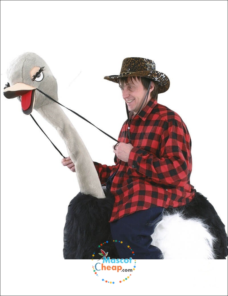 Mascot Costume : Ostrich back