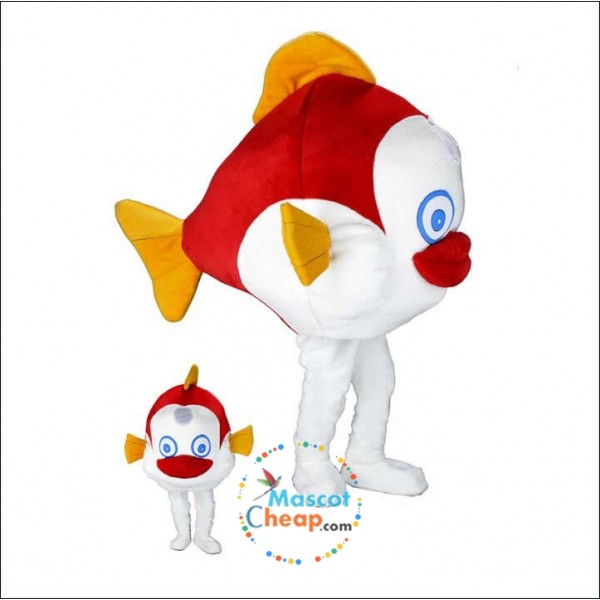 Robust fish Mascot Costume High Quality