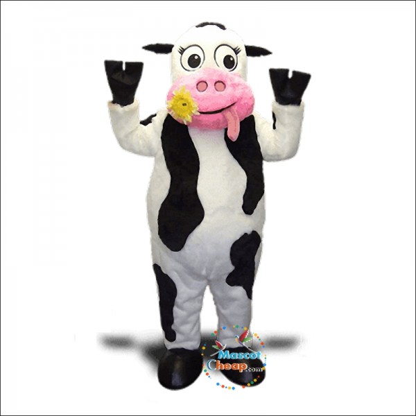 Cow Character Mascot Costume