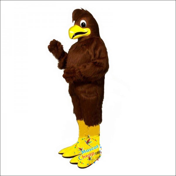 Crested Hawk Mascot Costume