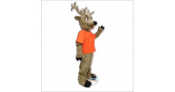 Cute Baby Elk Mascot Costume Professional Design