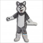 College Husky Mascot Costume