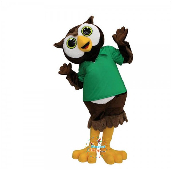 Cute Owl Mascot Costume