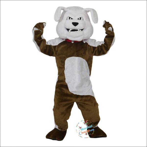 Dog Bulldog Fierce Dog Vicious Dog Cartoon Mascot Costume