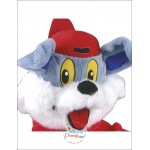 Cute Friendly Dog Mascot Costume