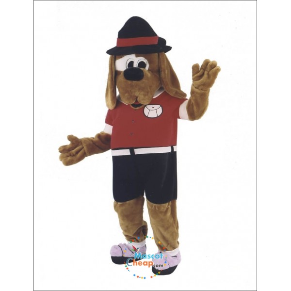 Cute Happy Dog Mascot Costume