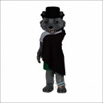 Domineering Wolf Akhmat mascot