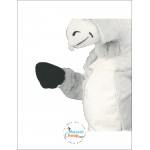 Gray Donkey Mascot Costume Free Shipping