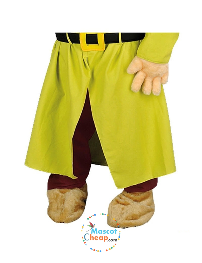 Dopey 7 Dwarfs Mascot Costume 