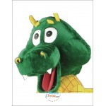 Green Cute Dragon Mascot Costume