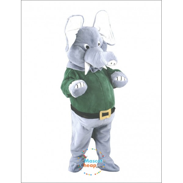 Power Fierce Elephant Mascot Costume