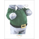 Power Fierce Elephant Mascot Costume