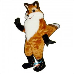 Fancy Fox Mascot Costume