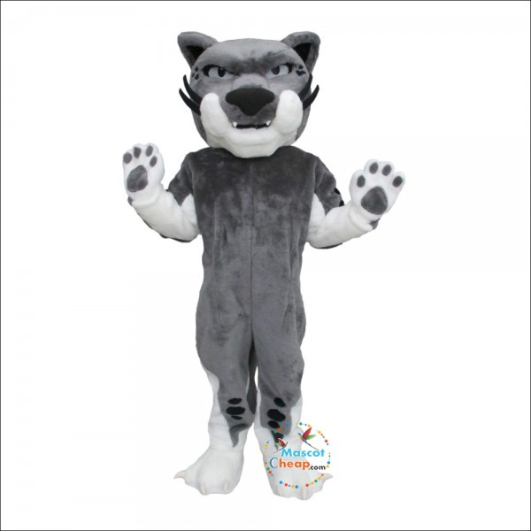 Ferocious Bobcat Cat Mascot Costume