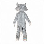 Fierce Wolf Mascot Costume