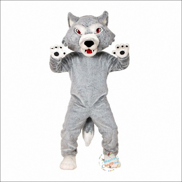 Fierce Wolf Mascot Costume