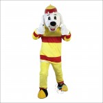 Fire Dog Mascot Costume