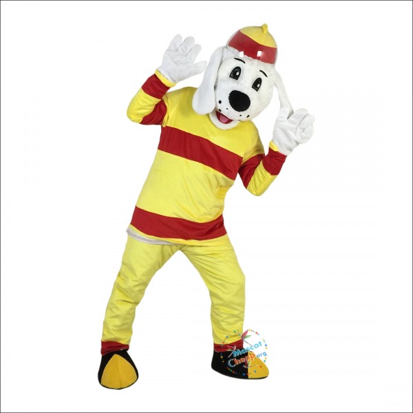 Fire Dog Mascot Costume