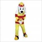 Fire Dog Mascot Costume