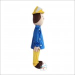 Firemen Cartoon Mascot Costume