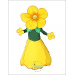 Cute Flowers Mascot Costume