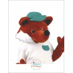 Happy Fox Mascot Costume