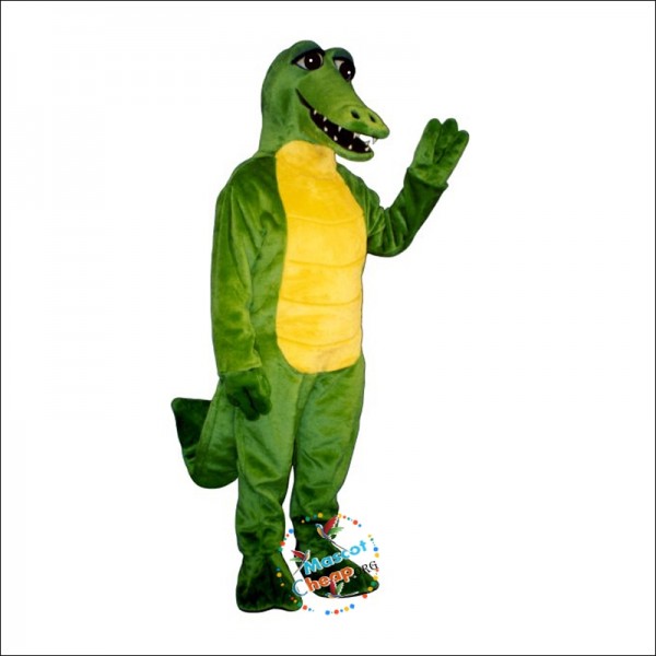 Friendly Gator Mascot Costume