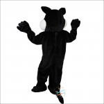 Gray Wolf Wolfish Cartoon Mascot Costume