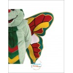 Green Butterfly Mascot Costume