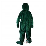 Green Crocodile Cartoon Mascot Costume