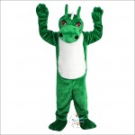 Green Dinosaur Dragon Mascot Costume