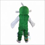 Green Fish Cartoon Mascot Costume