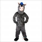 Grey Donkey Ass Mascot Costume