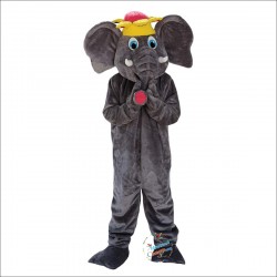 Penny Elephant Mascot Costume, Elephant Mascot Costume